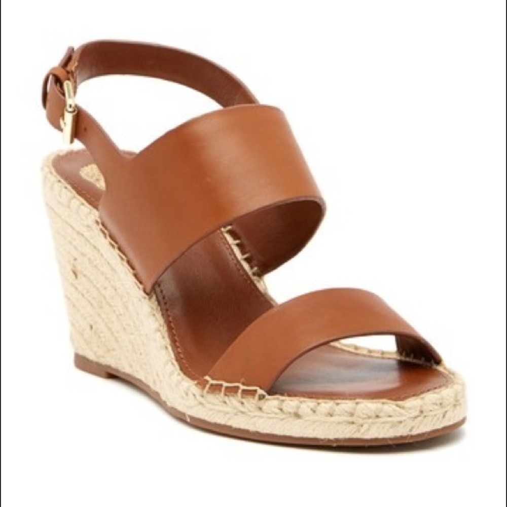 Vince Camuto Laurketa Wedge Leather Sandal